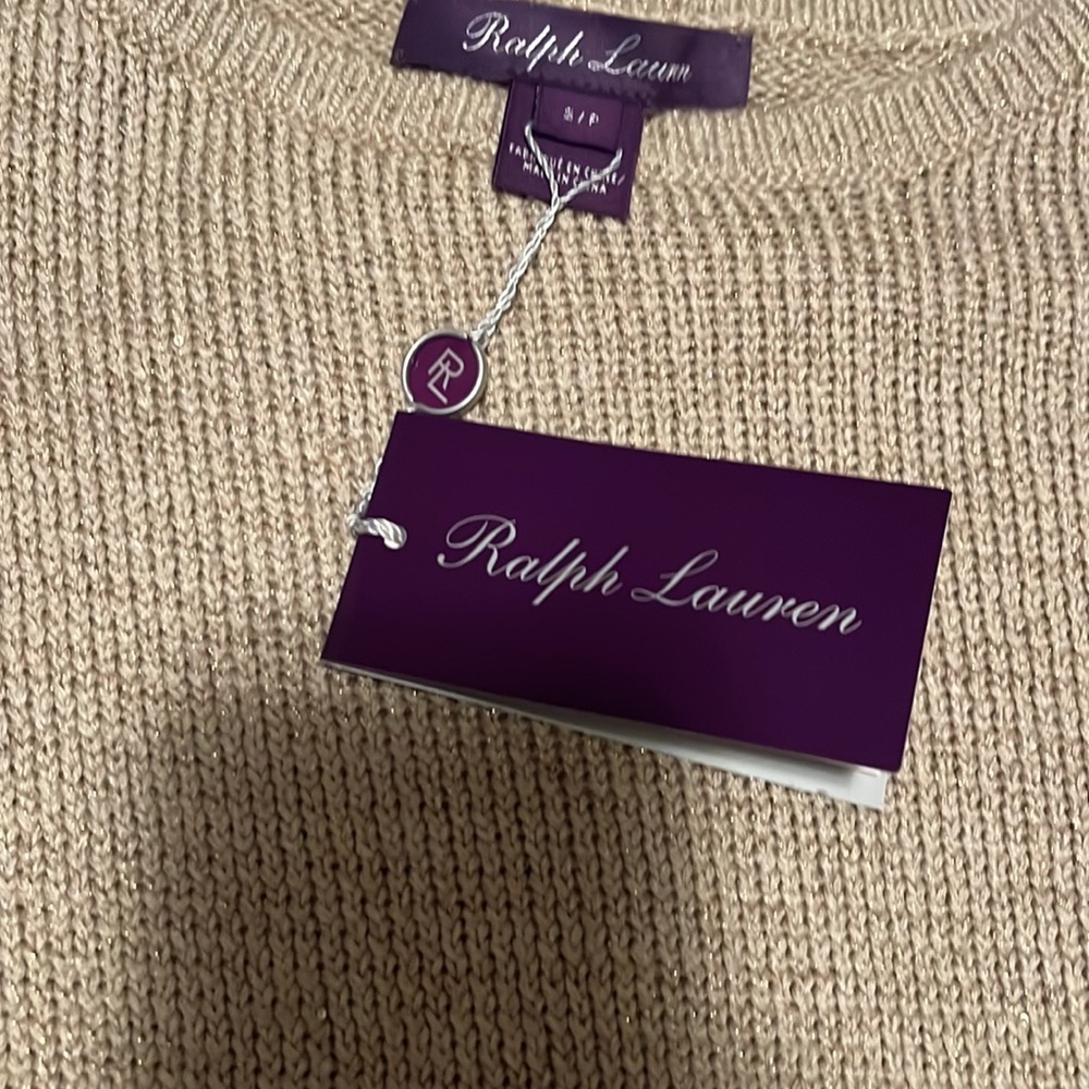 $1690 Polo Ralph Lauren’s Purple label ladies luxurious sweater made in china. - Picture 10 of 11
